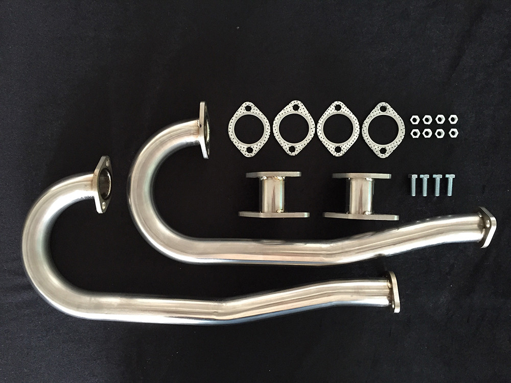 VW Type-1 Flanged J-pipes (Beetle / Ghia / Slitty Bus)