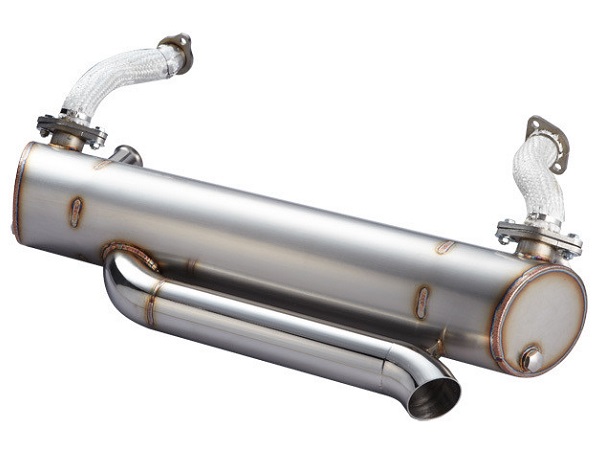 Lowered Bus Hidden Tail Pipe Sport Muffler